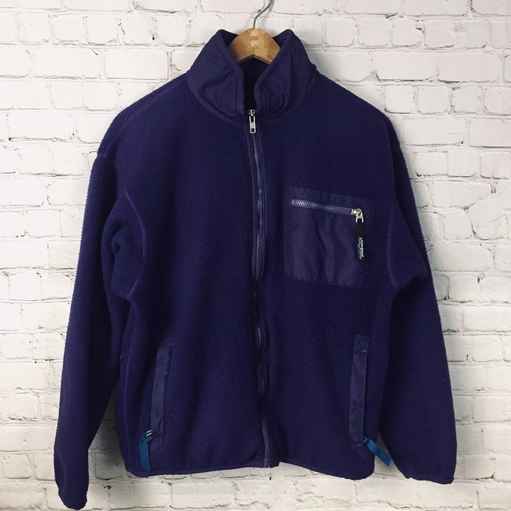 Patagonia | Purple Zip-Up Fleece Jacket
